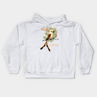 Scissor-tailed Flycatcher Kids Hoodie